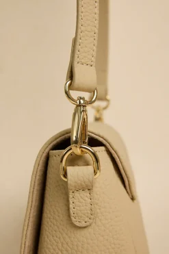 Among the Brave London Shell Leather Small Crossbody Bag