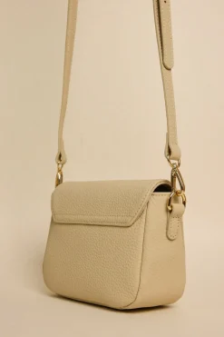 Among the Brave London Shell Leather Small Crossbody Bag