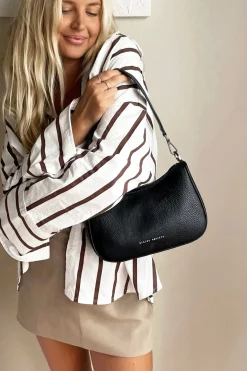 Status Anxiety Look Both Ways Black Crossbody Bag