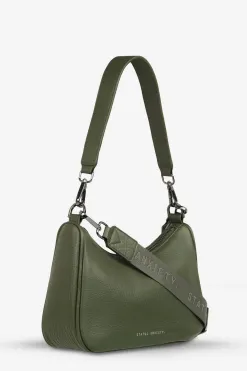 Status Anxiety Look Both Ways Khaki Crossbody Bag