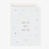 Father Rabbit Lots Of Love Greeting Card