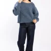 Drama The Label Lottie Force Marle Alpaca Blend Crew Jumper
