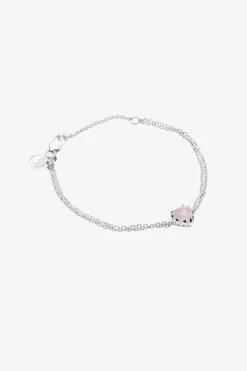 Stolen Girlfriends Club Love Claw Rose Quartz Bracelet