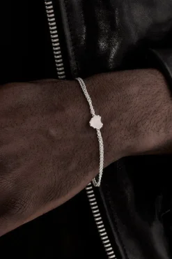 Stolen Girlfriends Club Love Claw Rose Quartz Bracelet