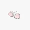 Stolen Girlfriends Club Love Claw Rose Quartz Stud Earrings