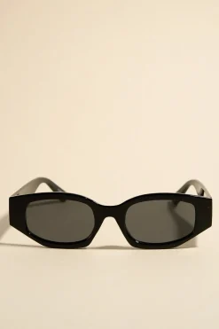 Georgia Mae Lucia Black Sunglasses