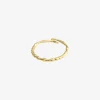 Pilgrim Lulu Recycled Chain StackGold Plated EOL Ring