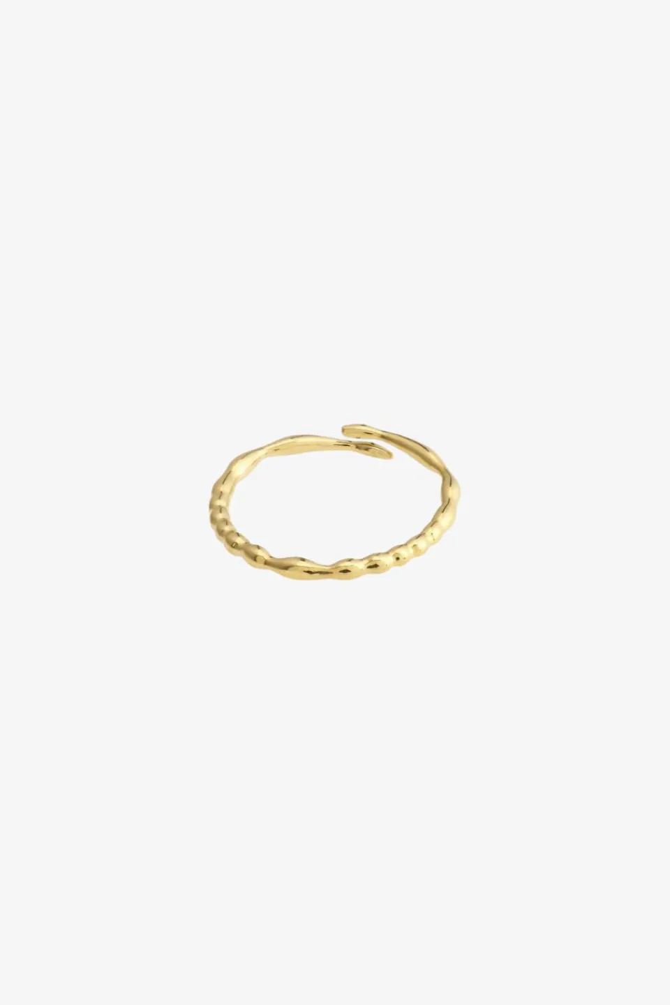 Pilgrim Lulu Recycled Chain StackGold Plated EOL Ring