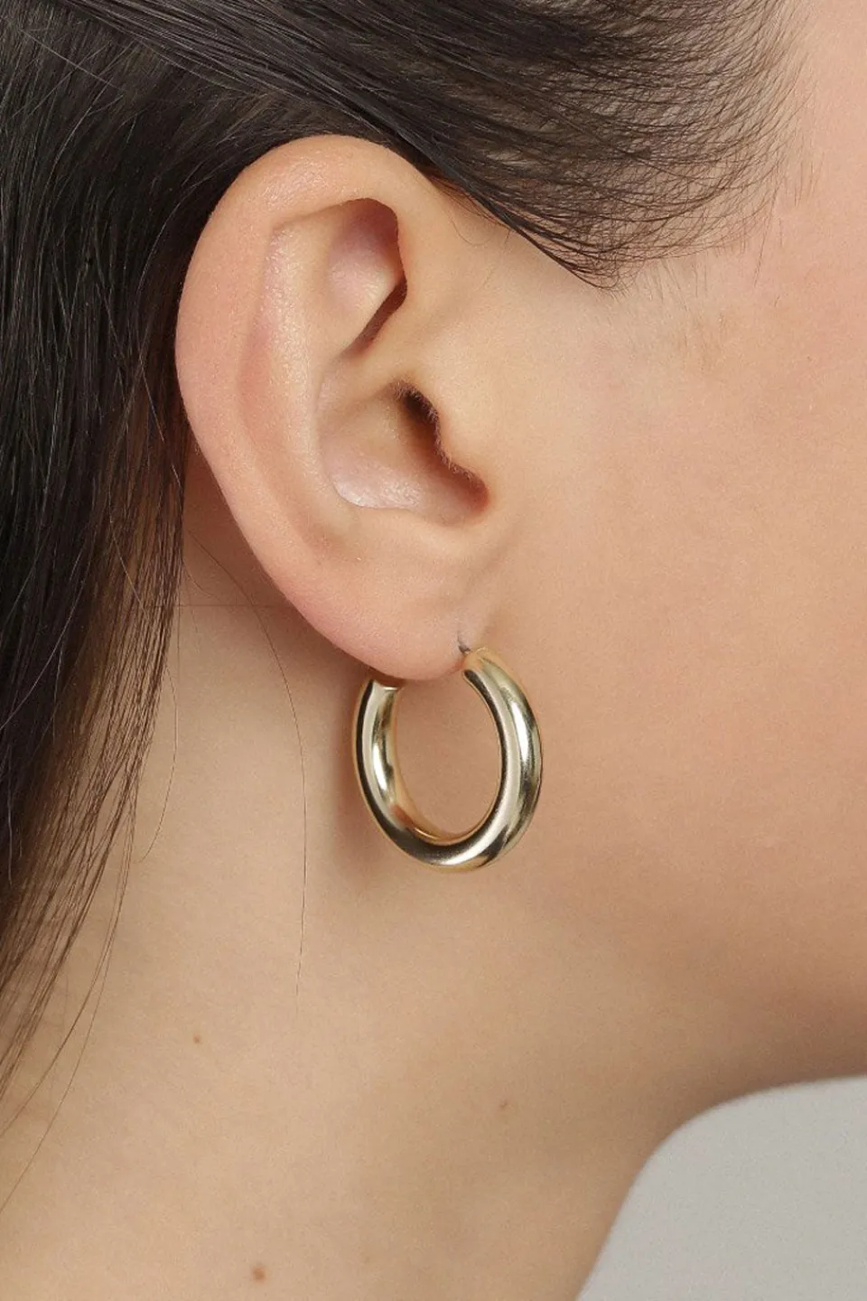 Pilgrim Maddie Pi Gold Chunky Hoop Earings