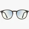 Prive Revaux Maestro Round Black Blue Light Glasses