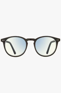 Prive Revaux Maestro Round Black Blue Light Glasses