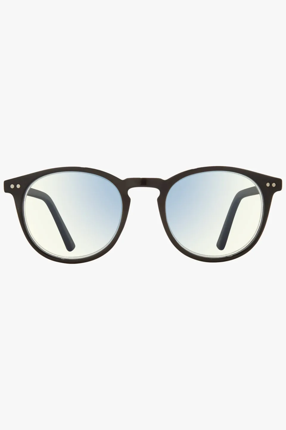 Prive Revaux Maestro Round Black Blue Light Glasses