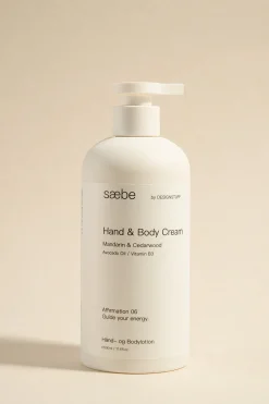Designstuff Mandarin + Cedarwood White 500ml Hand + Body Cream