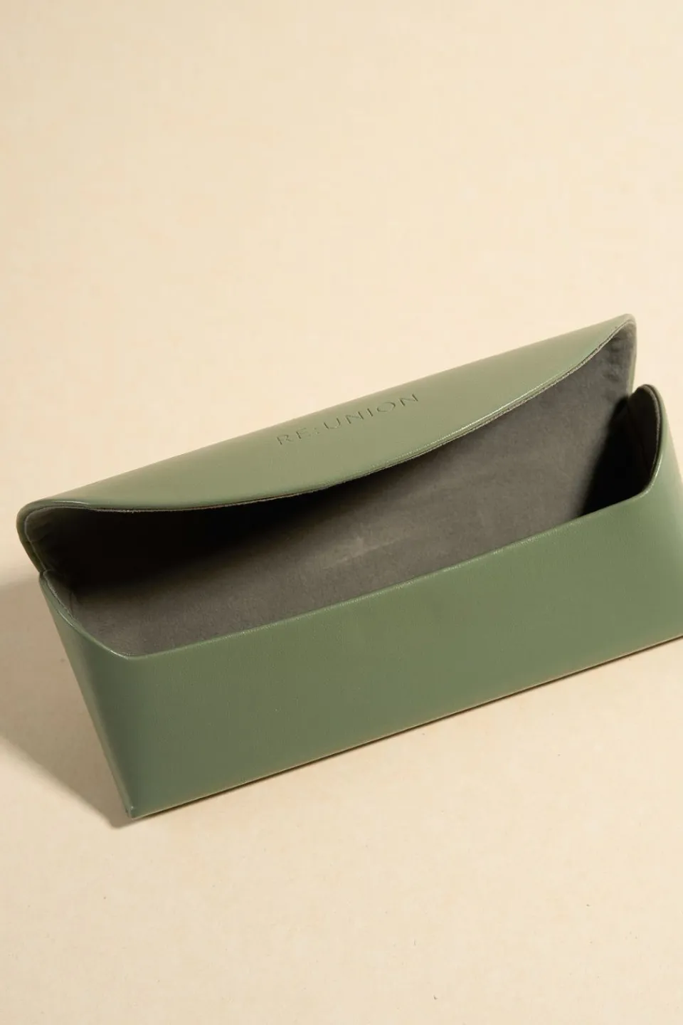 RE:UNION Label Manhattan Black Square Sunglasses