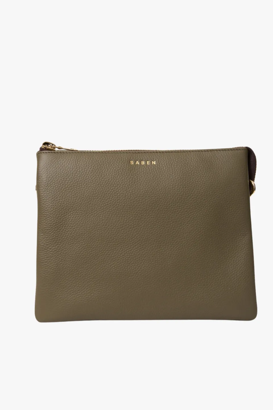 Saben Matilda Rosemary Crossbody Bag with Chunky Chain