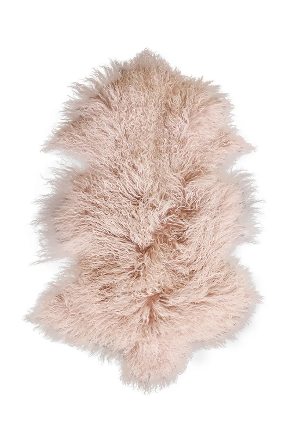 Mulberi Meru Tibetan Blush Pink Lamb Skin 60x90cm