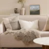 Baya Meru Tibetan Oatmeal 60x90cm Lamb Skin