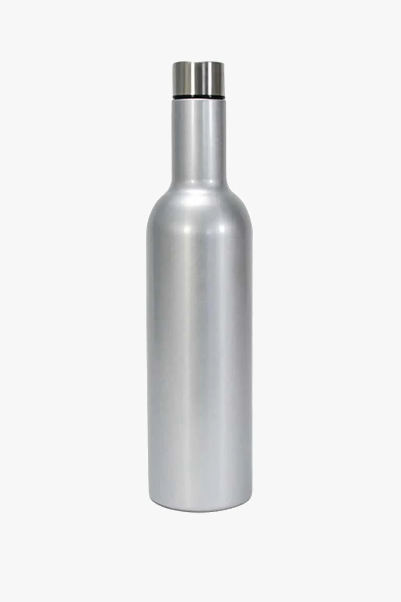 Annabel Trends Metallic Silver 750ml EOL Wine Bottle