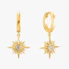 Ania Haie Midnight Star Huggie Hoop Gold EOL Earrings