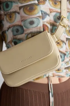 Brie Leon Mini Camille Cashew Cross Body Bag
