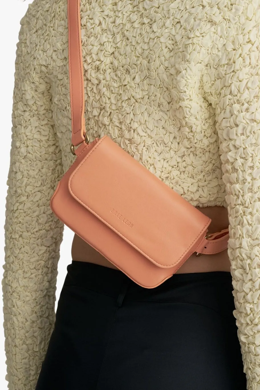 Brie Leon Mini Camille Paw Paw Crossbody Bag