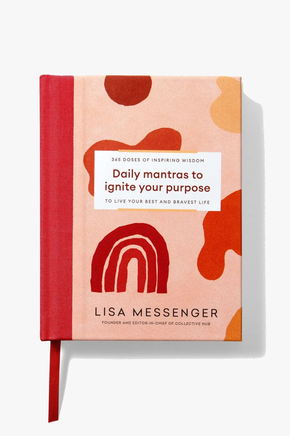 Collective Hub Mini Daily Mantras Red Blush Book EOL