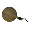 Maytime Mini Wood Round Grey Wash Cheeseboard w Handle