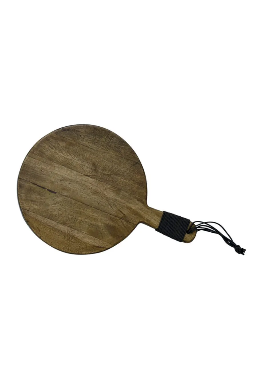 Maytime Mini Wood Round Grey Wash Cheeseboard w Handle