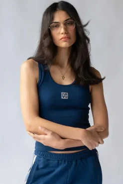 Araminta James Mio Estate Blue Tank
