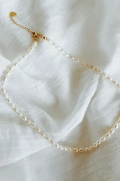 Silver Linings Mizuki Pearl Gold EOL Necklace