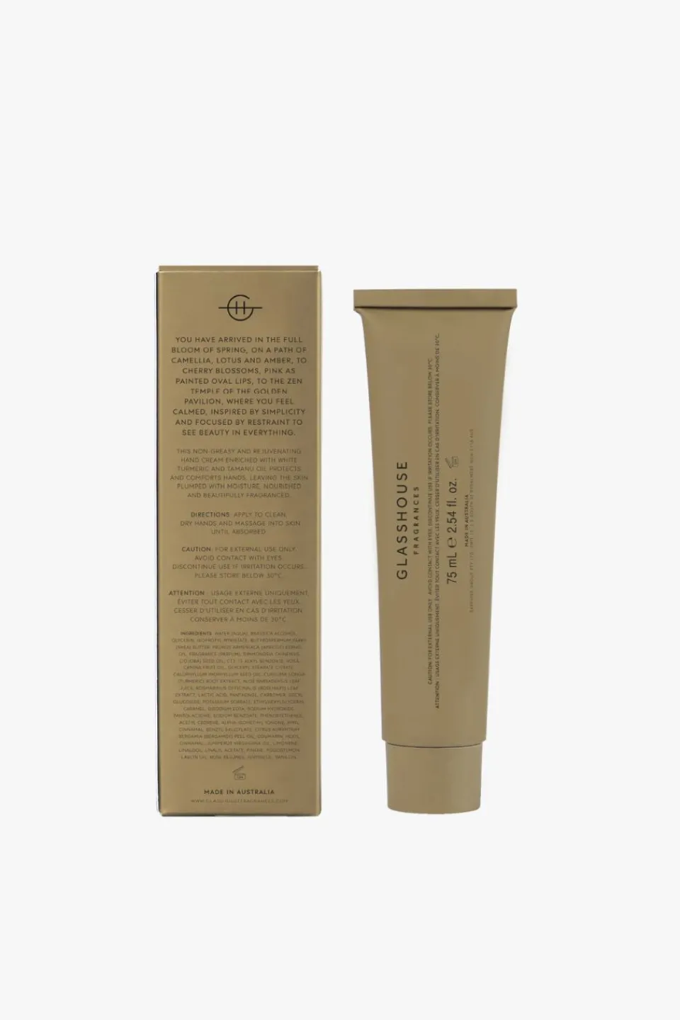 Glasshouse 75ml Kyoto In Bloom Hand Cream