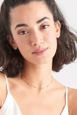 Ania Haie Modern Beaded Gold Necklace