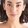 Ania Haie Modern Minimalism Small Silver Three Ball Stud Earrings