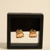 Queen of the Foxes Molten Drop Gold Earrings