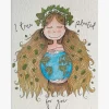 Little Difference Mother Earth Greeting Card
