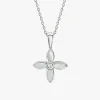 Murkani Mother of Pearl Clover Sterling Silver EOL Necklace