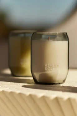 Ashley + Co Natural Waxed Blossom + Gilt Perfume Candle