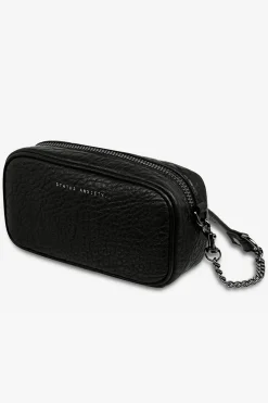 Status Anxiety New Normal Black Bubble Mini Cross Body with Chain