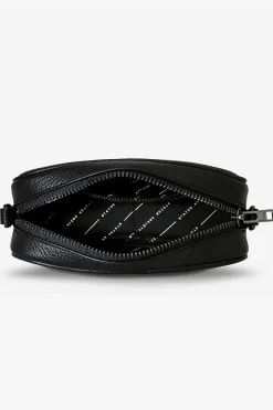 Status Anxiety New Normal Black Matt Mini Cross Body with Chain