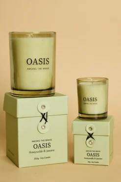 Among the Brave Oasis Honeysuckle + Jasmine 60g Soy Candle