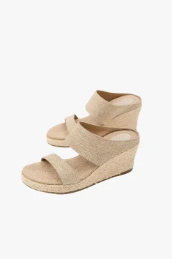 Humidity Lifestyle Oasis Natural Jute Wedge Heel