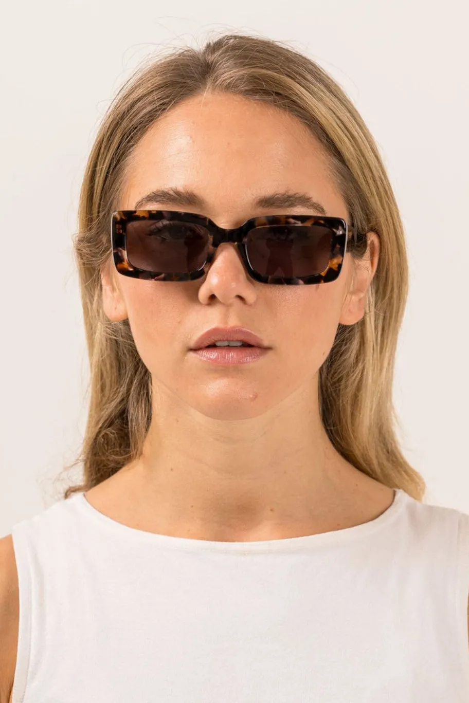 Sito Odessa Tort Rectangular Sunglasses