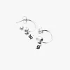 Stolen Girlfriends Club Old Town Sleeper Earrings Silver EOL