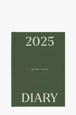 Father Rabbit Olive Weekly 2025 Diary