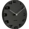 Karlsson On The Edge Black 42cm Wall Clock