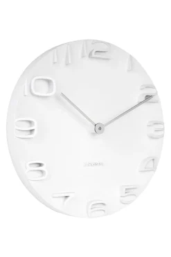 Karlsson On The Edge White 42cm Wall Clock