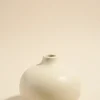 Flo's Home Orb Matt Ivory 10cm Bud Vase