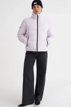 Huffer Orchid Box Puffer Jacket