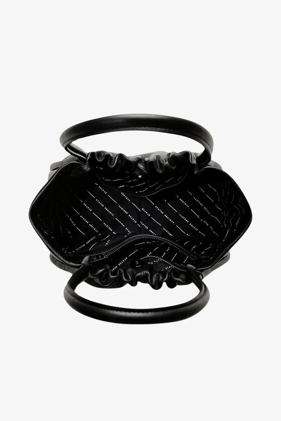 Status Anxiety Ordinary Pleasures Black Shoulder Bag