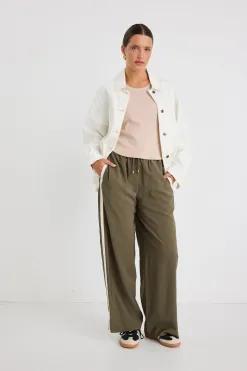 Among the Brave Outback Soft Ivory Relaxed Patch Pocket Denim Shacket